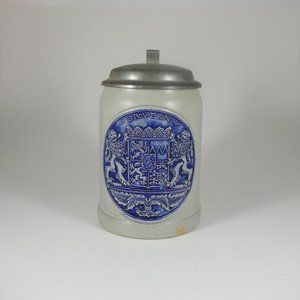 Vintage Bayern Crested West German Stein